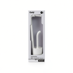 Gedy WC Column 7032 02 WENDY Soporte para escobilla de baño blanco 20,4x69,8cm - Product Image 2