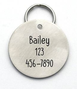 Stylish Design Metal Dog Identification <b>Tag</b> or Collar <b>Tag</b> Dog Collar <b>ID</b> <b>Tag</b> in Cheap Prices in Elegant Quality for Pets - Product Image 3