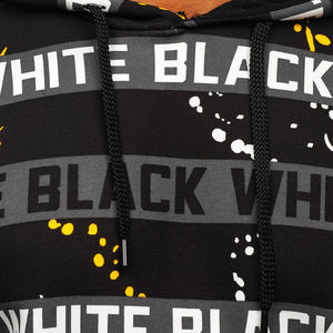 Sweats à capuche personnalisés pour hommes, vente en gros bon marché, pull à capuche tricoté à motif imprimé en tissu polaire 100% polyester - Product Image 5