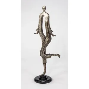 Figura Decorativa de Animal de Aluminio Artístico de Primera Calidad, Escultura Moderna Pulida de Feng Shui Antiguo para Decoración del Hogar - Product Image 2