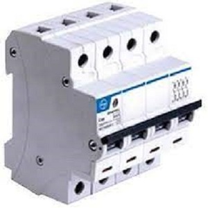 Disjoncteur miniature de courbe à trois pôles 6A C Mini disjoncteur BB40060C Mcb disjoncteur électrique - Product Image 1