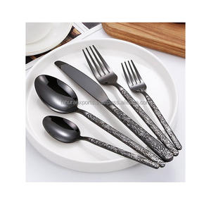 ชุดเครื่องใช้บนโต๊ะอาหารสำหรับตกแต่งงานแต่งงานดีไซน์ใหม่ล่าสุดชุดเครื่องใช้บนโต๊ะอาหารสำเร็จรูปทำด้วยมือทำจากเงินสแตนเลส - Product Image 1