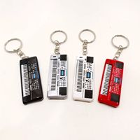 Polyresin Nautical Keyboard Keychain Customized Design and logo Gifts and Souvenir Company Musical Instrument Accessories