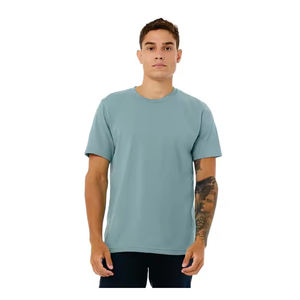 Camiseta de algodón de gran tamaño para hombre, ropa de calle elegante y holgada para la comodidad diaria de moda y trajes modernos - Product Image 1