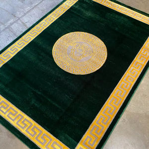 พรมทอโพลีโพรพิลีนสไตล์โมเดิร์น ผลิตด้วยเครื่องจักร คุณภาพสูง ทนต่อคราบสกปรก ขนสั้น ลายเรขาคณิต สำหรับห้องนอนและบ้าน - Product Image 1