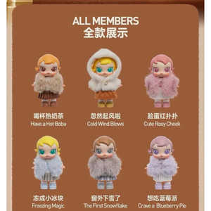 Pour MART Baby Molly Winter Fit Check Series Q Version 15-30cm Boîtes en plastique scellées 6 poupées en boîte mystère Livraison gratuite MOQ 3 boîtes - Product Image 2