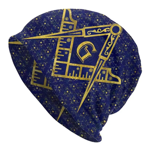 Gorro de Lana Personalizado con Logotipo Masónico para Unisex, 100% Algodón, Transpirable, Impermeable, para las 4 Estaciones, Invierno, Esquí, Maestro Masón - Product Image 6