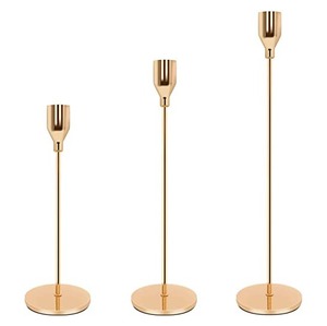 Bougeoir en métal en fer de qualité supérieure fabriqué à la main support en verre poli avec pot de bougie pour les décorations de maison de mariage de noël - Product Image 6