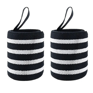 Latest Design Heavy Duty Strength Training Wrist Straps Custom Size Weightlifting Wrist Bands Non-Slip Fitness Wrist Wraps - Product Image 6
