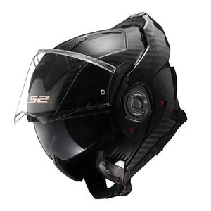 Casco Modular de Fibra de Carbono LS2 FF901 ADVANT X, Nuevo Tamaño XL, Casco de Motocross con Visera Doble y Cierre Rápido - Product Image 2