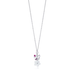 Collier avec pendentif en forme de fleur, bijoux faits à la main, vente en gros, pendentif en argent sterling 925 - Product Image 5