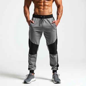 Obtenez des pantalons de jogging personnalisés pour le sport, des vêtements de sport personnalisés, des pantalons de fitness pour hommes, des survêtements pour hommes - Product Image 6