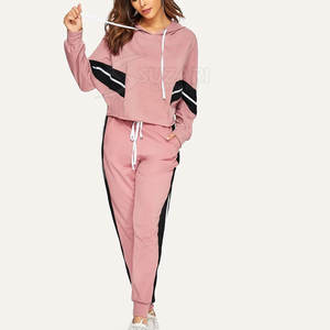 Chándal Deportivo para Mujer de Último Diseño, Fabricante de Pakistán, 100% Algodón, Color Personalizado - Product Image 3