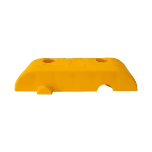 Hot Sale Premium Quality Classical PPC Yellow Speed Bump Endcap 10 x 25 x 5 cm