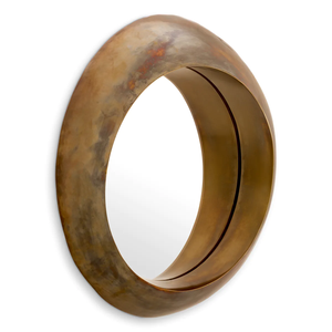 Bán buôn tinh vi nghề thủ công cổ điển Brass hoàn thành gương hiện đại biểu tượng Tường Cách sử dụng giá rẻ giá Glass PC chất liệu - Product Image 1