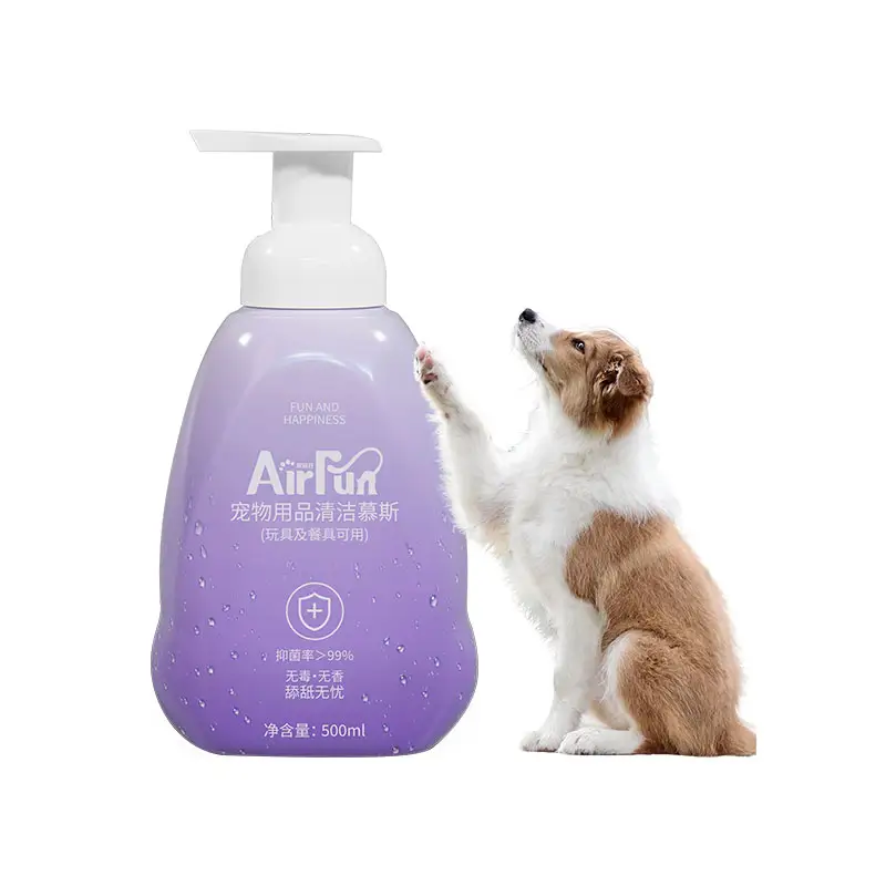 Wholesale Direct Sales Eco-Friendly Ingredients Effortless Power Pet Grooming Pet Supplies Cleaning Mousse