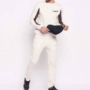 2025 marque privée survêtements hommes imprimer Logo personnalisé ajustement deux pièces survêtement ensemble à prix raisonnable - Product Image 5