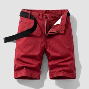 Short de course double couche pour hommes Poches zippées Vêtements d'entraînement de fitness longue durée Motif solide Été adapté Mid 6XL - Product Image 5