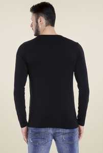 Boutons Henley T-shirts Hommes 100% Coton Polyester Henley T-shirts Hommes Slim Fit Respirant Henley T-shirts Hommes - Product Image 2