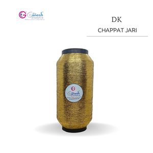 Polyester brodé haute ténacité 150D Jari avec Lurex S ST Type métallisé DK Chappat pour tricoter - Product Image 1