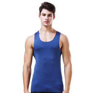 Tank <b>Top</b> Heat-Transfer Printed Breathable Knitted Beach Fitness Clothing Casual Cotton Custom Logo - Product Image 5