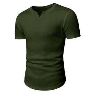 Producto Popular para hombre, camiseta de alta calidad, producto personalizado con timbre, camiseta de tela elástica con cuello redondo en blanco para hombre - Product Image 5