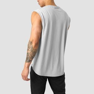 Camiseta sin mangas deportiva personalizada de calidad premium para hombre, camiseta sin mangas para entrenamiento de gimnasio con ajuste excepcional - Product Image 2