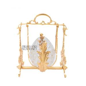 Bonbonnière en laiton massif cristal royal - Product Image 2