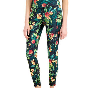 Pantalon de yoga personnalisé à taille haute pour femmes, leggings de sport à taille élastique pour fitness, jogging, leggings de yoga à compression solide - Product Image 4