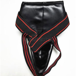 SONISPO SPORTS & FITNESS ชุดป้องกันอวัยวะเพศชายสำหรับชกมวย รุ่น SSF-2310 สีดำขอบแดง - Product Image 6