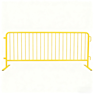 Panel de Barrera de Seguridad para Peatones de Acero, Barrera de Control de Multitudes Extraíble con Recubrimiento en Polvo, Barrera de Seguridad Vial para Tráfico - Product Image 6