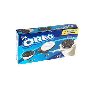 Chocolate Orea Cream Biscuit Snack Cookies Bulk Supplier Original Flavor Crunchy Premium Export Grade Fresh Quality Pack - Product Image 4