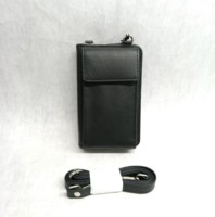 Riñoneras de cuero cruzadas, monedero para teléfono móvil, tarjeta RFID, paquete para hombre, cartera para pasaporte, impermeable, monedas, marcas de almacenamiento de efectivo