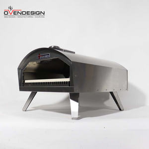 16-inch roestvrijstalen <span class=keywords><strong>BBQ</strong></span>-<span class=keywords><strong>grill</strong></span> & pizzaoven met een maximale temperatuur van 500°C voor 3-5 personen, voor gebruik op het aanrecht - Product Image 5