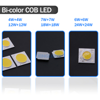 XINGLIGHT 20W LED COB blanc 19x19mm carré, CRI 80 élevé, puce COB puissante pour luminaires commerciaux sur rail
