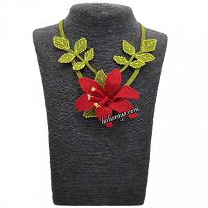 Collares de moda İğne Oyası Zambak Kolye con características especiales - Product Image 1