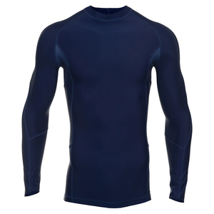 T-shirt de compression pour homme de haute qualité avec logo personnalisé, manches longues, pour la remise en forme, l'entraînement en salle de sport, les vêtements de sport, la course à pied, le jogging, haut de performance - Product Image 5
