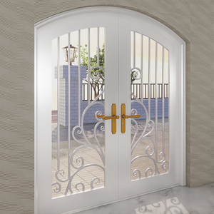 Créez une première impression étonnante avec des portes en fer forgé fabriquées par des artisans et conçues pour rehausser tout espace extérieur ou d'entrée de maison - Product Image 2