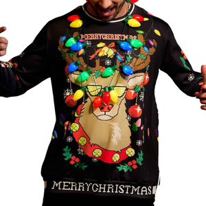 Vêtements classiques O cou taille personnalisée bases coton mélangé respirant produit professionnel sweat pour hommes - Product Image 5