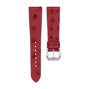 Custom Ostrich Bump Leather Watch Strap Exotic Leather Handmade Watch Band Size Length Color Logo OEM ODM Factory - Product Image 5