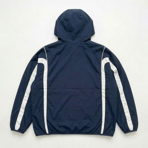 Conjunto Deportivo para Hombre 2 en 1, Impermeable, Azul Marino, con Estampado y Bloques de Color, Chaqueta con Capucha y Cremallera y Pantalones - Product Image 3