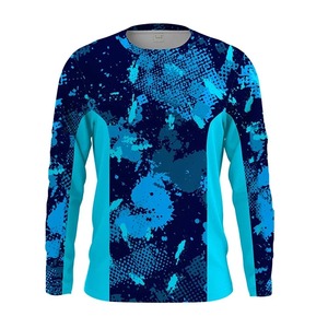 Vêtements chemise de pêche veste glace soie séchage rapide vêtements de sport Protection solaire Anti-UV respirant pêche à capuche Sublimation OEM - Product Image 5
