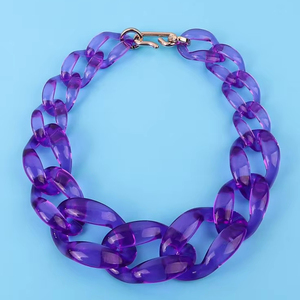 POR DEBAJO DE LA MEJOR CALIDAD ENLACES DE CADENA DE RESINA DISPONIBLES TODOS LOS TAMAÑOS y todos los colores de la cadena de resina Precio de comercialización - Product Image 1