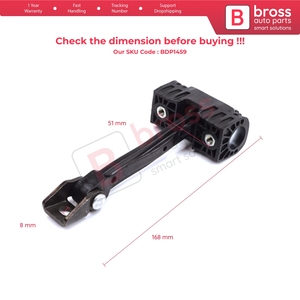 BDP1459 Butée de porte arrière avec limiteur pour Superb MK2 II B6 3T 3T4 3T5 2008-2015 3T0839249C - Product Image 5