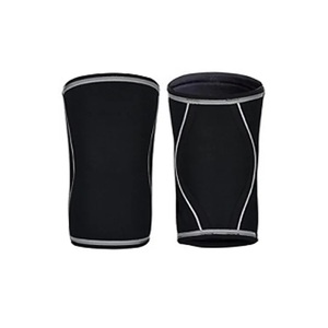 Mangas de rodilla GAF Powerlifting personalizadas 5-9mm compresión de neopreno transpirable Flexible rodilleras de apoyo Logotipo de diseño personalizado - Product Image 2