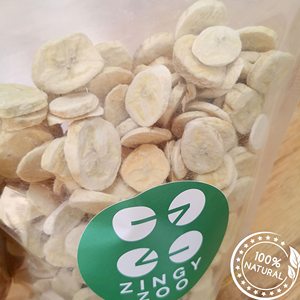 Bananes lyophilisées |   XL 350g Bananes séchées sucrées AD emballées sous vide sans sucre |   Fruits secs - Product Image 2