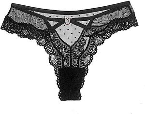 Comfortable Cotton <b>Seamless</b> Breathable Medium Control Briefs Boyshorts High-Waisted Lace <b>Thong</b> Panties for Every Body Sexy - Product Image 1