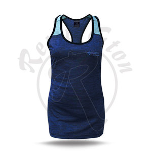 Camiseta sin mangas de alta calidad para mujer, camiseta sin mangas de secado rápido transpirable de algodón 100%, camiseta sin mangas de algodón para gimnasio - Product Image 1