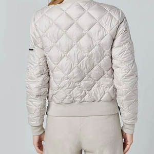 Custom Made Logo Quilted Padded Canvas Thin Lightweight High Quality Bomber <b>Jacket</b> for <b>Men</b> Winter Season - Product Image 4