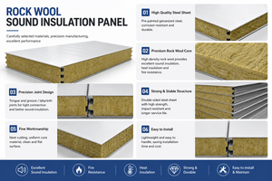 Panneau d'isolation acoustique perforé à vis dissimulées, barrière acoustique industrielle, fabricant OEM/ODM de panneaux absorbants le <span class=keywords><strong>son</strong></span> - Product Image 6